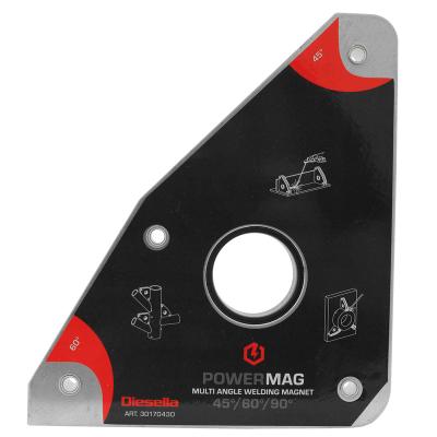 Multivinkel svejsemagnet med 30°/45°/60°/90° vinkler (55kg/540N)